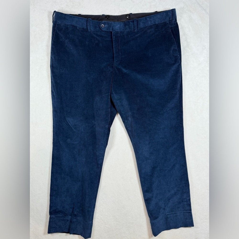 Men's 42W Classic Blue Coppley Made in Canada Classic Corduroy Pants